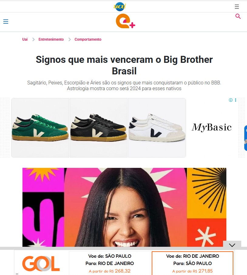Exemplo de links de qualidade da agencia Experta