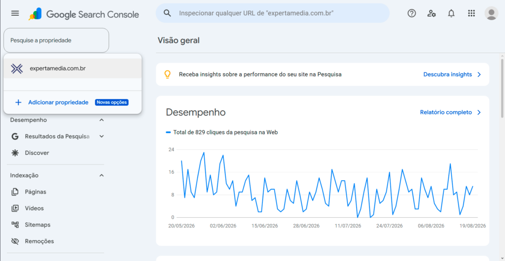 Como monitorar redes sociais no Google Search Console