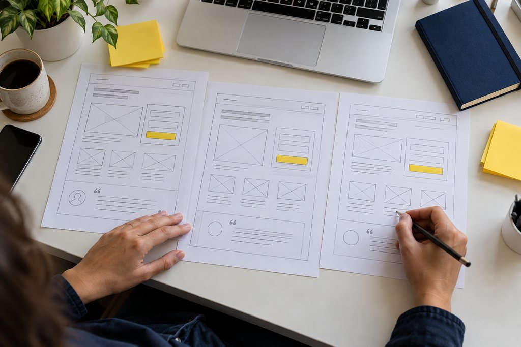 Modelos de landing page